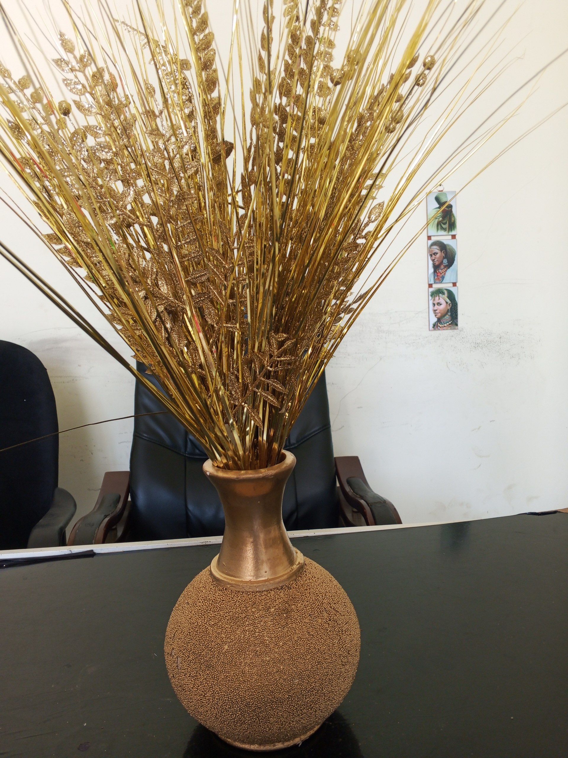 Golden pot